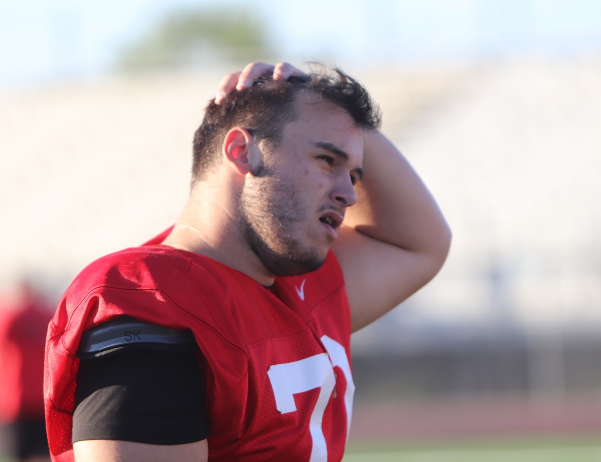 Brent Helton plotting his next move. 